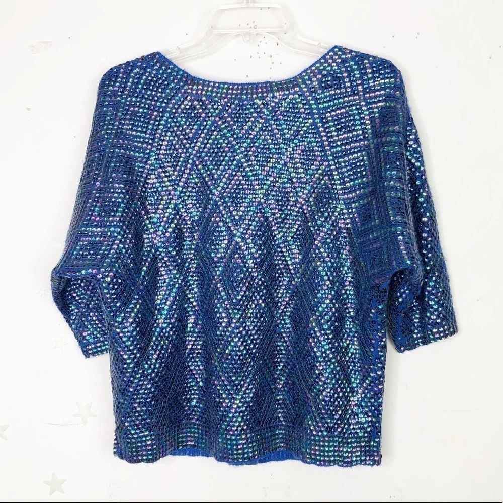 Free people pop star sequined cardigan